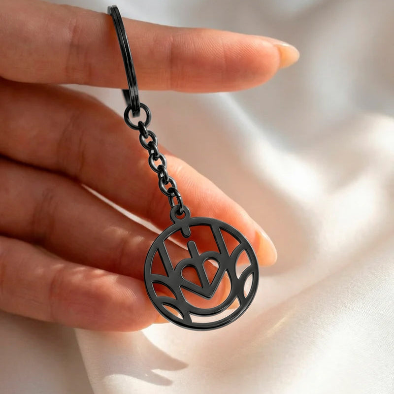 Custom Monogram Keychain