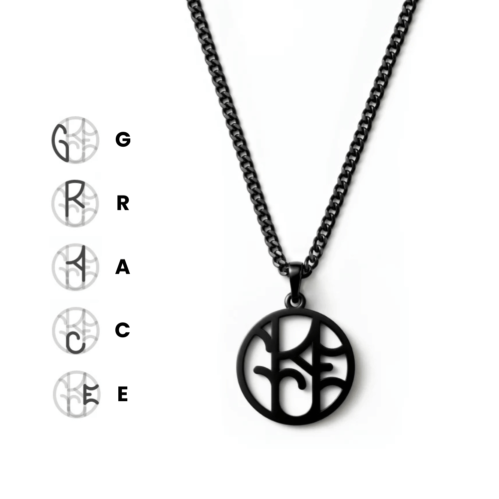 For Him | Custom Monogram Necklace