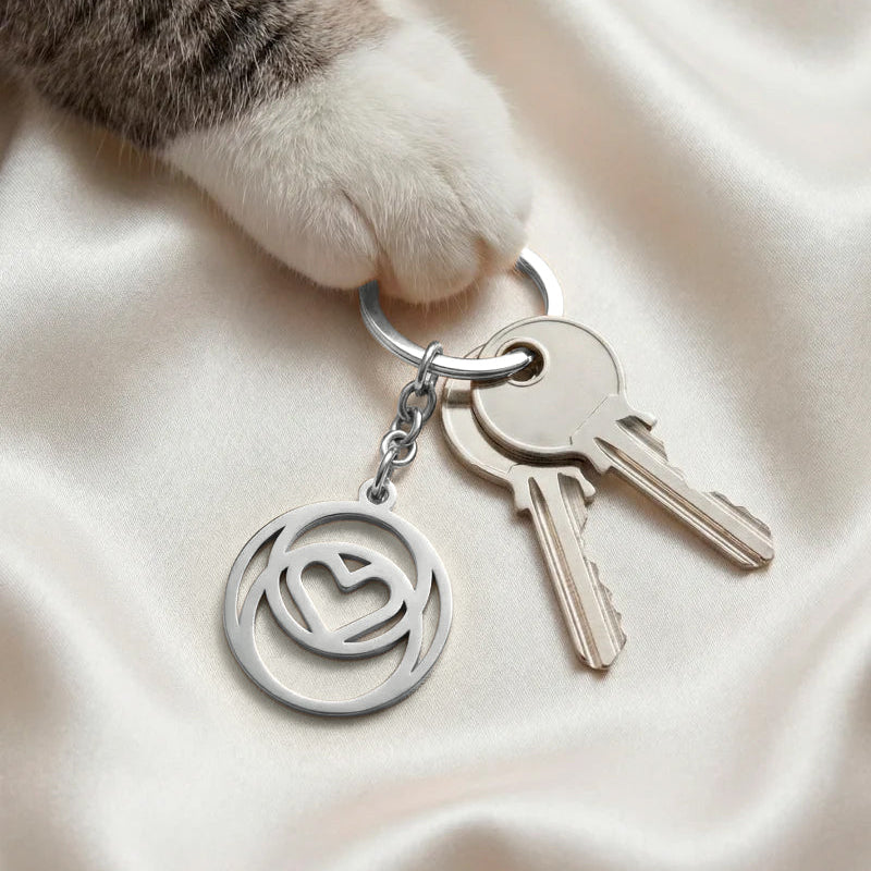 Custom Monogram Keychain