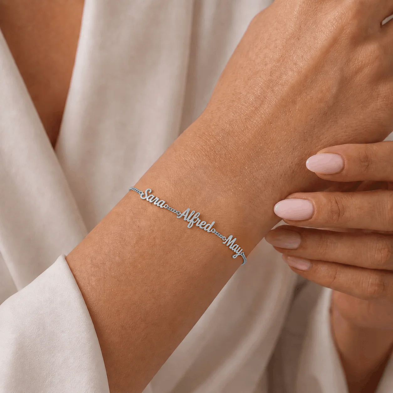 2 Custom Name Bracelets