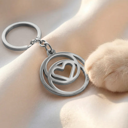 Custom Monogram Keychain
